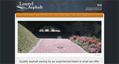 Desktop Screenshot of laurelasphalt.com